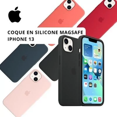 Coque en silicone MagSafe Iphone 13 - pro.allintech.fr - toutes les couleurs