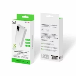 BATTERIE EXTERNE - 2 Ports USB-A - 20 000 mAh blister blanc- IHOWER H383 - pro.allintech.fr