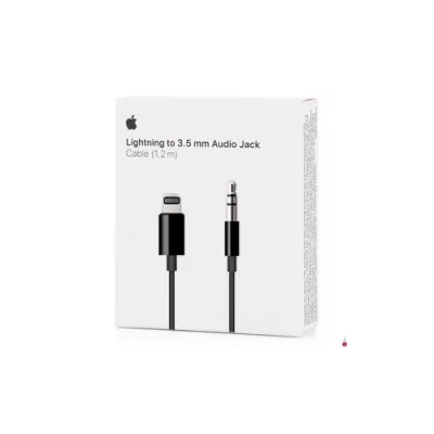 pro.allintech.fr produit "Câble Lightning vers Jack AUX 3.5mm Male Audio (1.2m)" noir (MR2C2AM/A, UPC: 0190198616418)