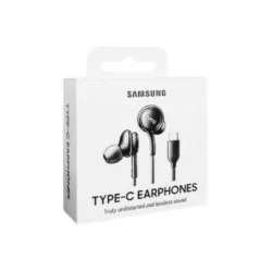 Ecouteurs Samsung USB-C EO-IC100 - Intra-Auriculaires avec Microphone intégré - noir - pro.allintech.fr