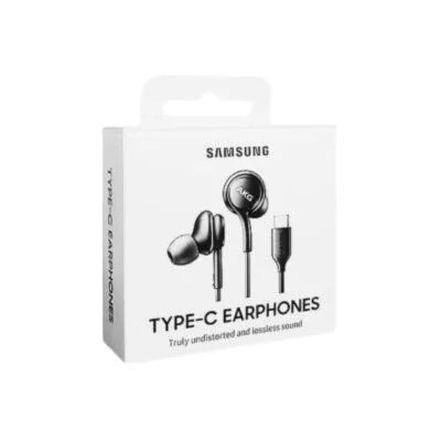 Ecouteurs Samsung USB-C EO-IC100 - Intra-Auriculaires avec Microphone intégré - noir - pro.allintech.fr