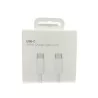 CABLE 240w USB-C VERS USB-C - ORIGINAL APPLE-blanc-2metres-allintech.fr