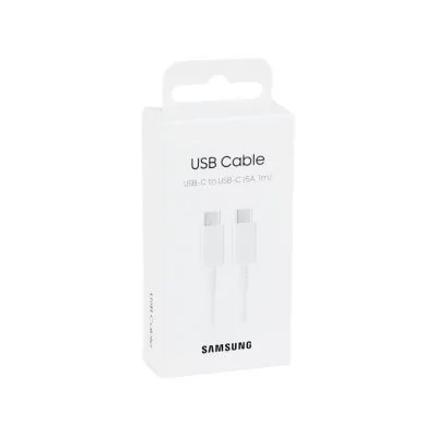 Câble original - USB-C vers USB-C - SAMSUNG EP-DA705BW - allintech.fr