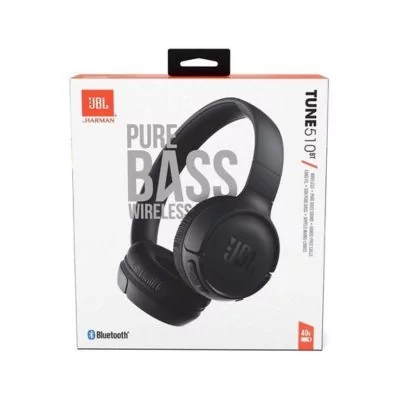 Casque sans fil JBL TUNE 510bt - microphone - bluetooth - noir