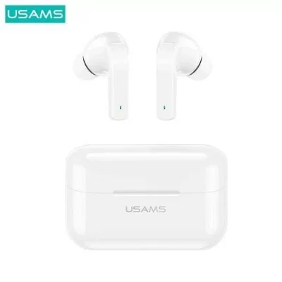 TWS Écouteurs Sans Fil Bluetooth 5.1 USAMS LY06 - blanc