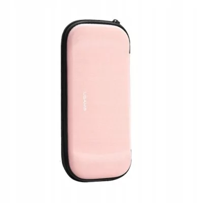 Pochette pour switch rose et zip noir ean: 6958444922430 - USAMS BH594 - allintech.fr