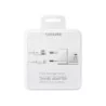 Chargeur secteur 15W + 1 cable USB-A vers USB-C - SAMSUNG EP-TA20EBE - pro.allintech.fr - BLANC