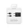 Chargeur secteur 15W + 1 cable USB-A vers USB-C - SAMSUNG EP-TA20EBE - pro.allintech.fr - NOIR