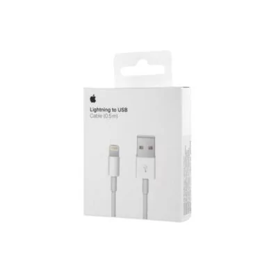 Câble original APPLE - USB-A vers LIGHTNING - 0.5M - pro.allintech.fr - 0885909707973 - ME291ZM/A