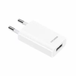 Chargeur secteur un Port USB-A 1.2A - IHOWER H251 - blanc - pro.allintech.fr