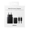 Chargeur secteur 45W + 1 cable USB-C vers USB-C - SAMSUNG EP-T4510G - pro.allintech.fr - noir