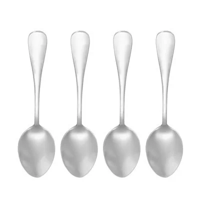 CUILLERE A DESSERT INOX X4 - G118054 - GOURMET TABLEWARE - pro.allintech.fr